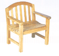 Round Back Arm Chair