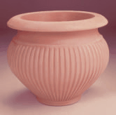 Fluted Pot